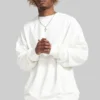 White sweatshirt