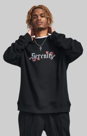 Serenity black sweatshirt