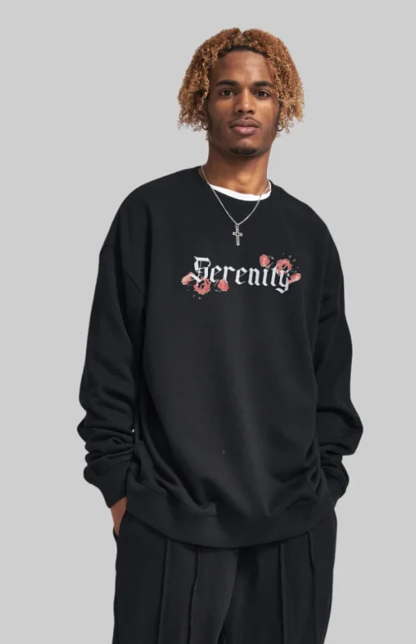 Serenity black sweatshirt