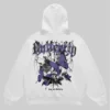 butterfly white hoodie