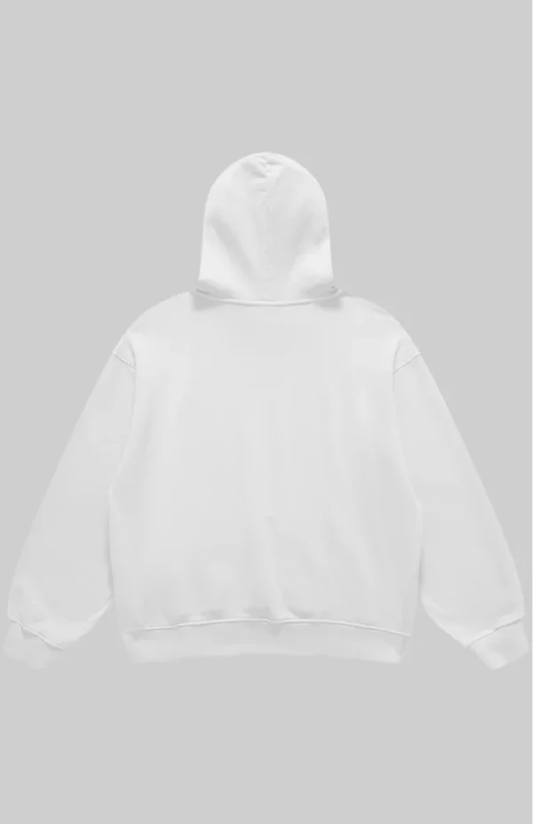 White hoodie