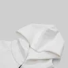 White zipper hoodie