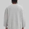 grey sweatshirt