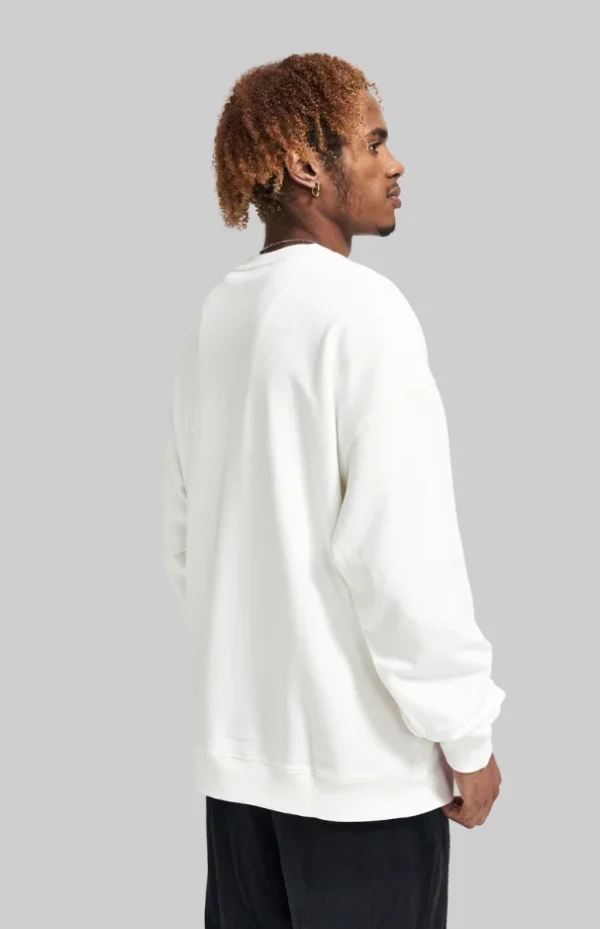White sweatshirt